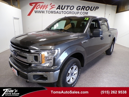 2018 Ford F-150 XLT for Sale  - FT95702L  - Tom's Truck