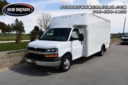 2022 Chevrolet Express Commercial Cutaway Work Van for Sale  - W005153  - Bob Brown Merle Hay