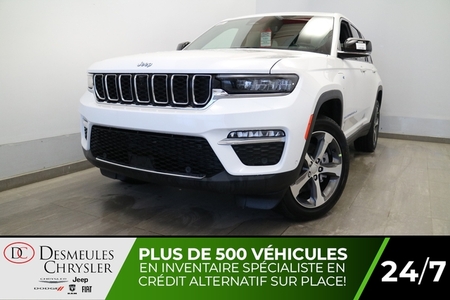 2022 Jeep Grand Cherokee 4XE 4X4  UCONNECT 10.1 PO TOIT OUV PANO NAVIGATION for Sale  - DC-N0830  - Blainville Chrysler
