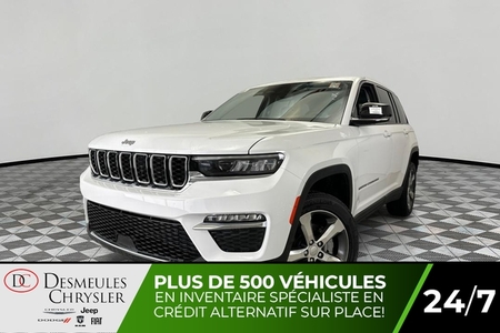 2024 Jeep Grand Cherokee Limited 4x4 Uconnect 10.1 PO Nav Toit panoramique for Sale  - DC-24168  - Desmeules Chrysler