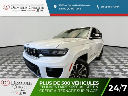 2022 Jeep Grand Cherokee Overland 4x4 Uconnect Cuir Toit ouvrant Caméra for Sale  - DC-U5029  - Blainville Chrysler