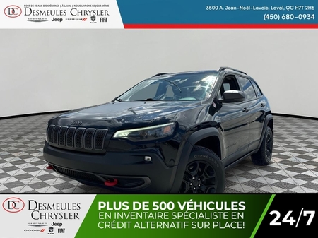 2019 Jeep Cherokee Trailhawk 4x4 Uconnect Semi cuir Caméra de recul for Sale  - DC-U4986A  - Desmeules Chrysler