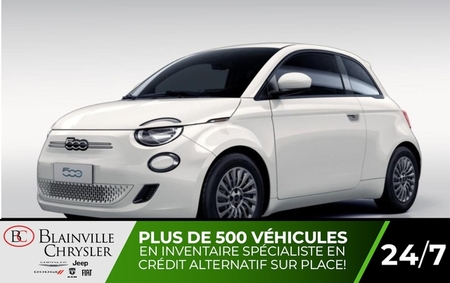 2024 Fiat 500E Électrique Uconnect 10,25po Navigation Cam recul for Sale  - BC-186240  - Blainville Chrysler