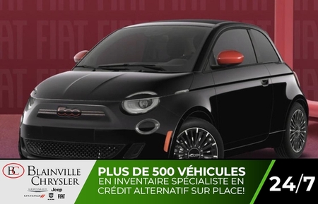 2024 Fiat 500E Électrique Uconnect 10,25po Navigation Cam recul for Sale  - BC-186256  - Blainville Chrysler