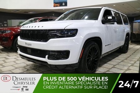 2023 Jeep Wagoneer L Series III 4X4 UCONNECT10.1PO CUIR NAV 8 PASSAGERS for Sale  - DC-23377  - Blainville Chrysler