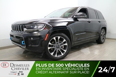 2022 Jeep Grand Cherokee 4XE Overland 4X4 Uconnect Cuir Toit ouvrant Caméra for Sale  - DC-23619A  - Desmeules Chrysler