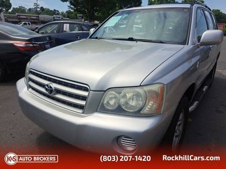 2001 Toyota Highlander BASE 4WD for Sale  - 4208  - K & S Auto Brokers