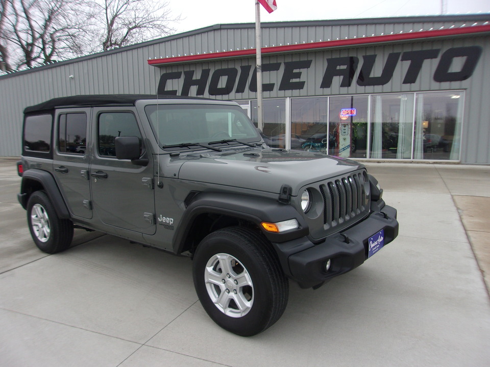 2020 Jeep Wrangler Unlimited Sport  - 163125  - Choice Auto