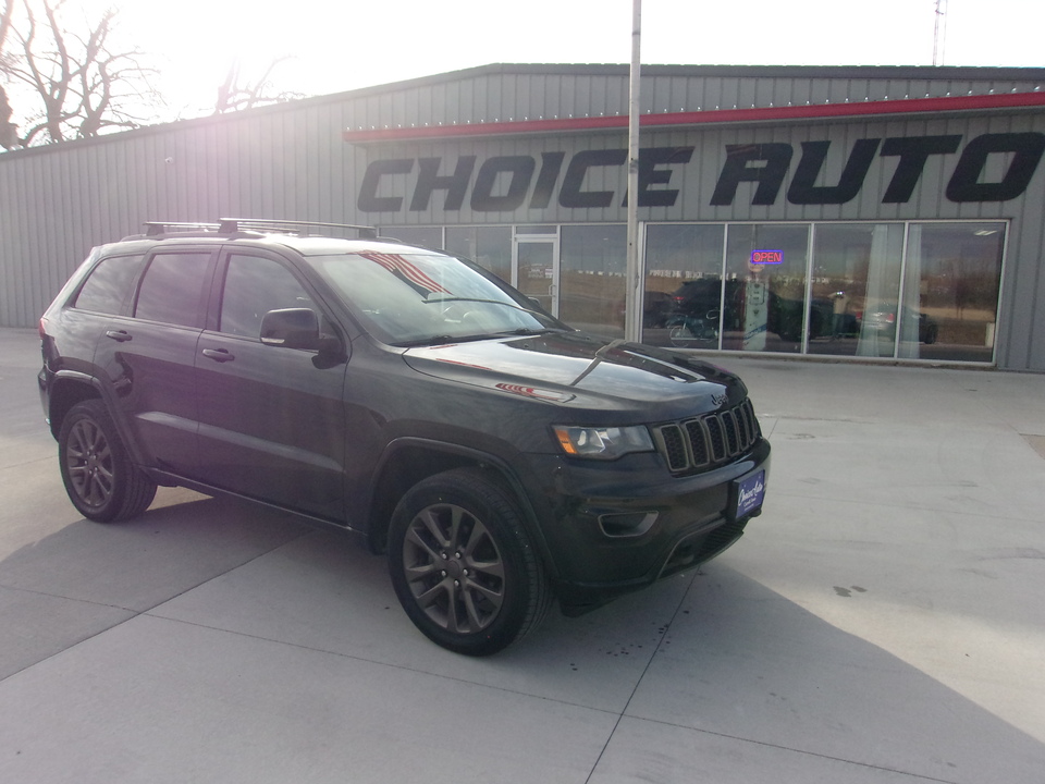 2016 Jeep Grand Cherokee Limited 75th Anniversary  - 163130  - Choice Auto