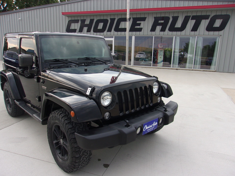 2017 Jeep Wrangler 75th Anniversary  - 163017  - Choice Auto