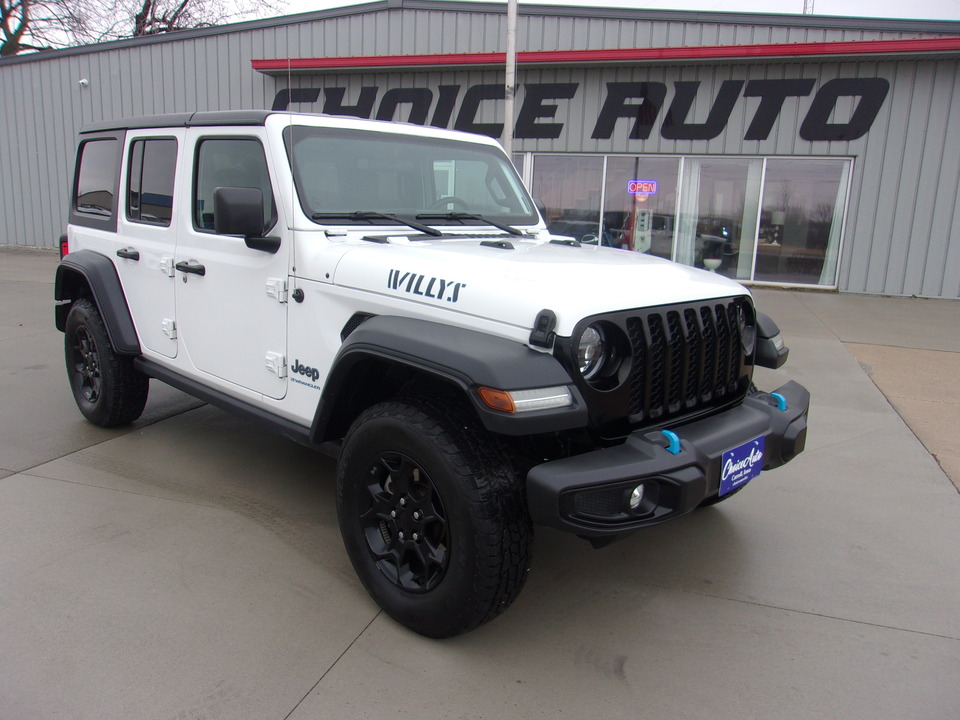 2023 Jeep Wrangler Willys 4xe  - 163193  - Choice Auto