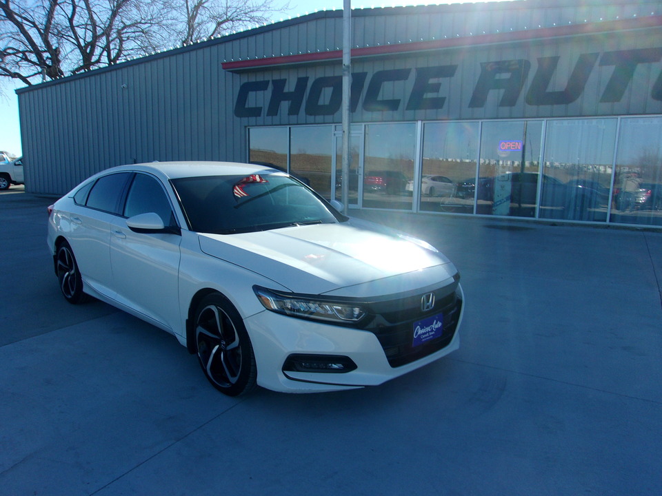 2018 Honda Accord Sport 1.5T  - 163104  - Choice Auto