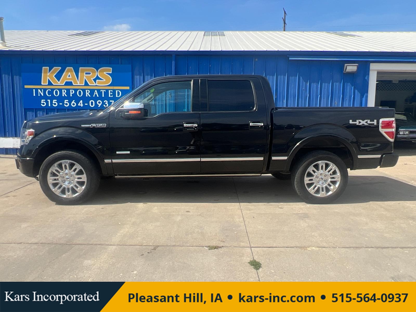 2013 Ford F-150 PLATINUM SUPERCREW 4WD  - D55765P  - Kars Incorporated