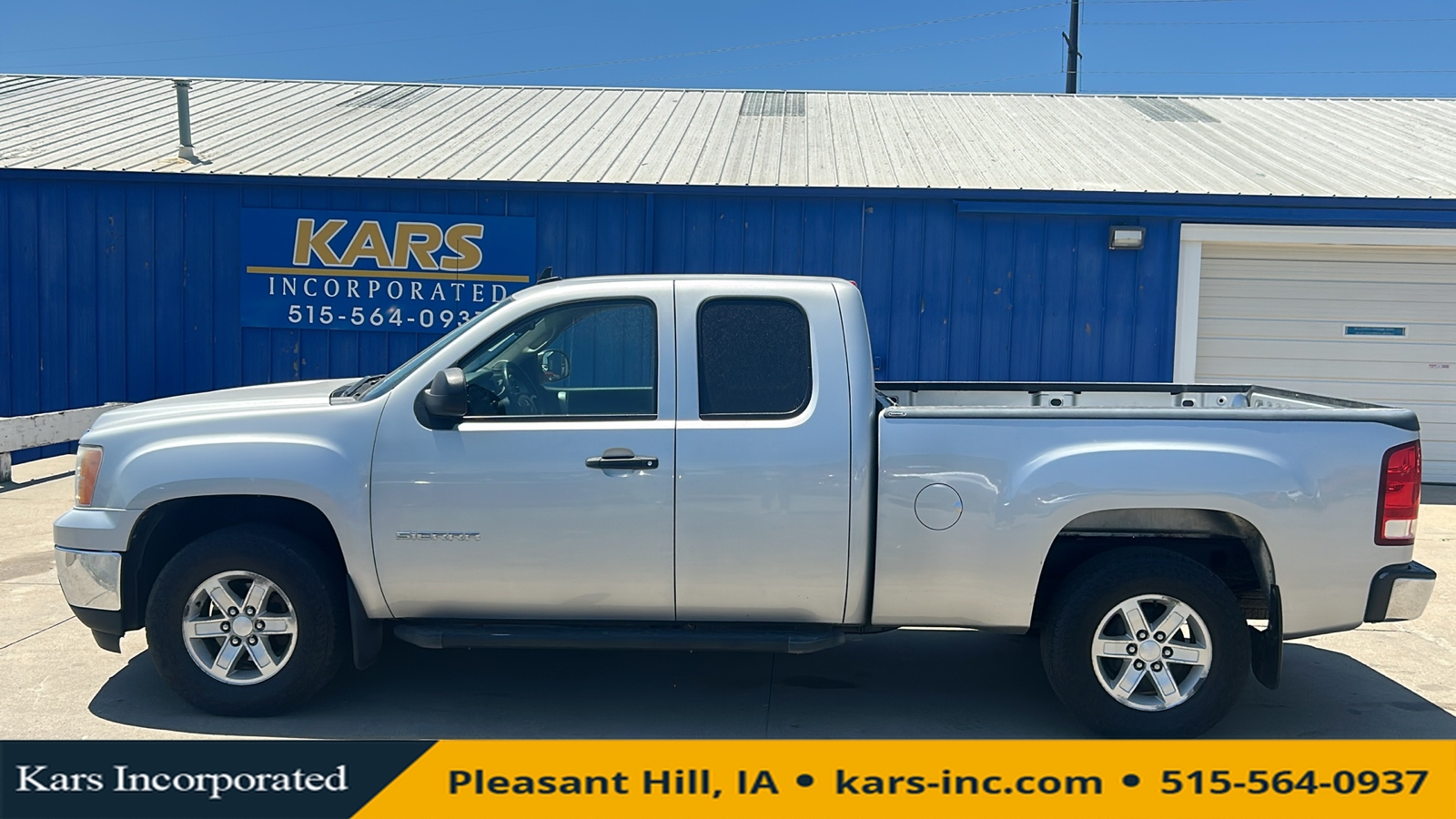2011 GMC Sierra 1500 1500 SLE 4WD Extended Cab  - B84553P  - Kars Incorporated