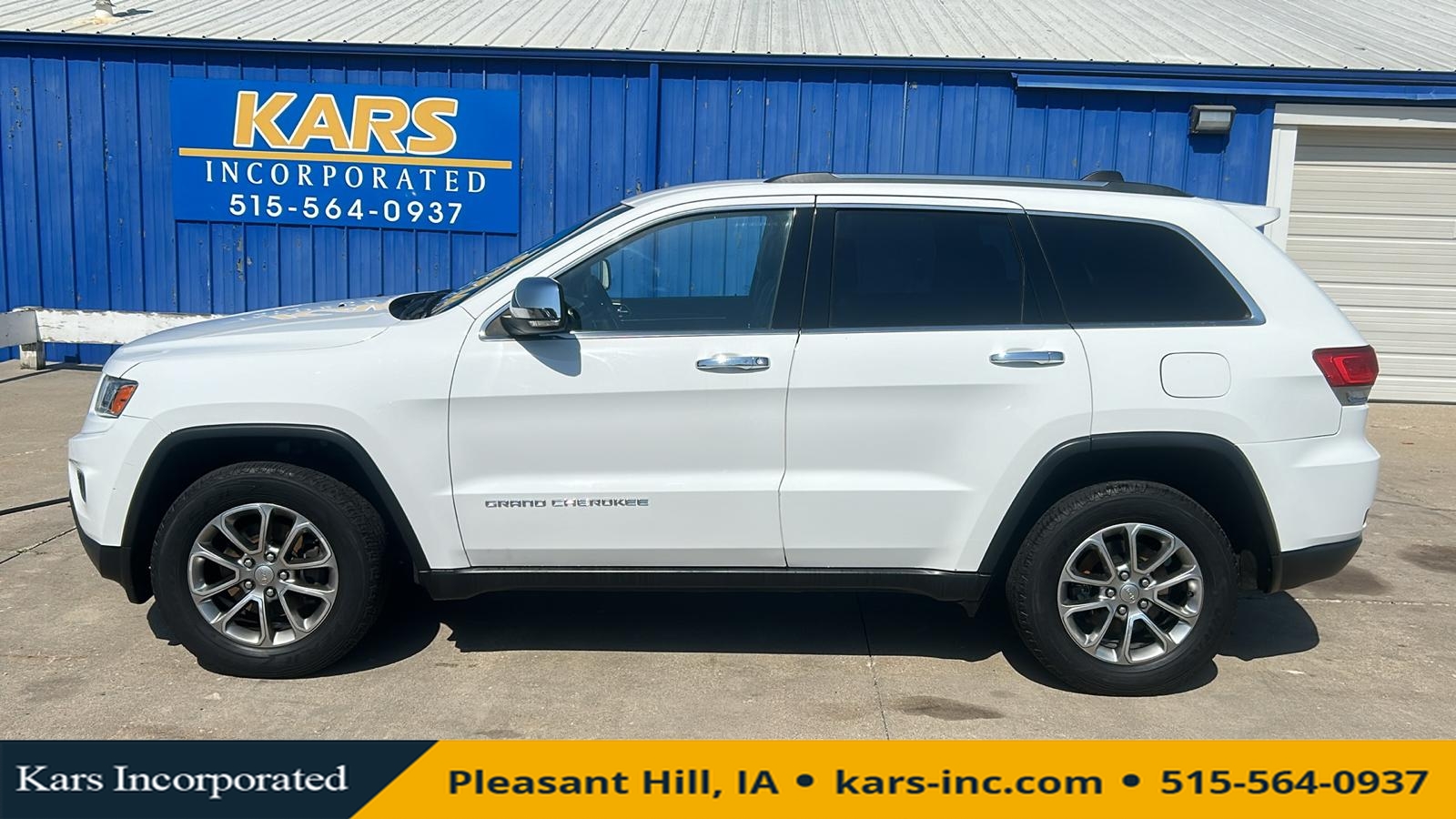 2014 Jeep Grand Cherokee LIMITED 4WD  - E03870P  - Kars Incorporated