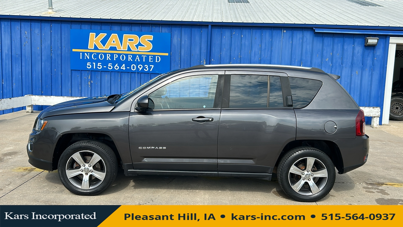 2016 Jeep Compass LATITUDE 4WD  - G85572P  - Kars Incorporated