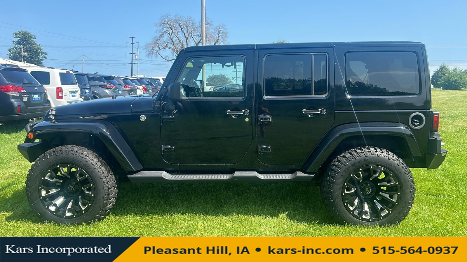 2013 Jeep Wrangler SAHARA 4WD  - D43406P  - Kars Incorporated