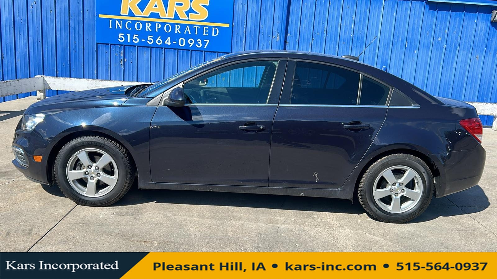 2015 Chevrolet Cruze LT  - F25680P  - Kars Incorporated