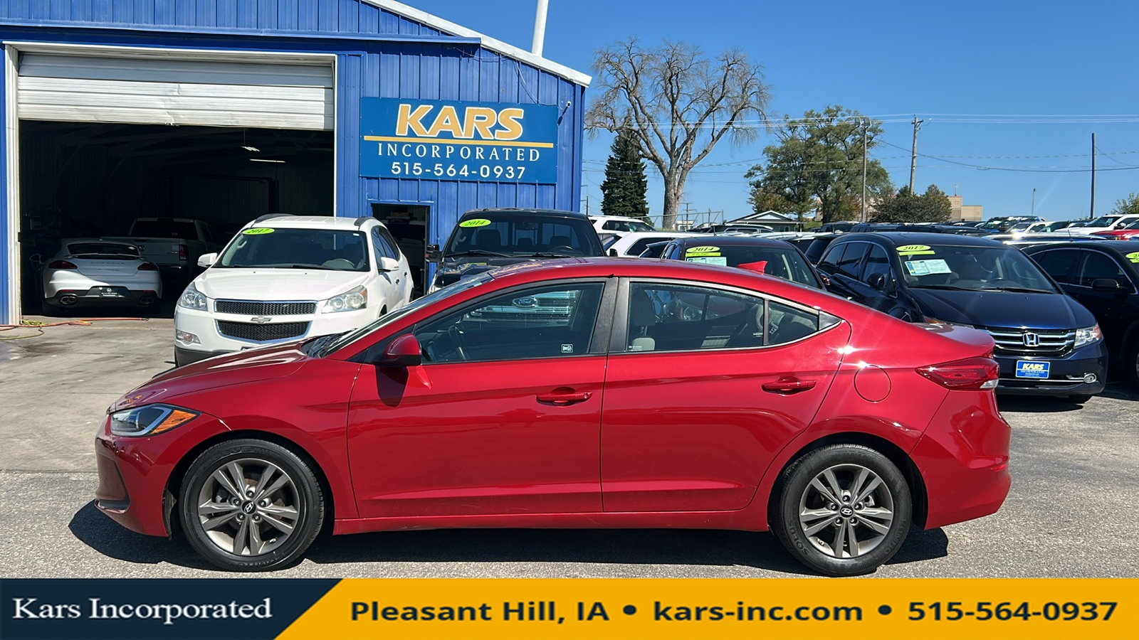 2018 Hyundai Elantra SEL  - J68483P  - Kars Incorporated