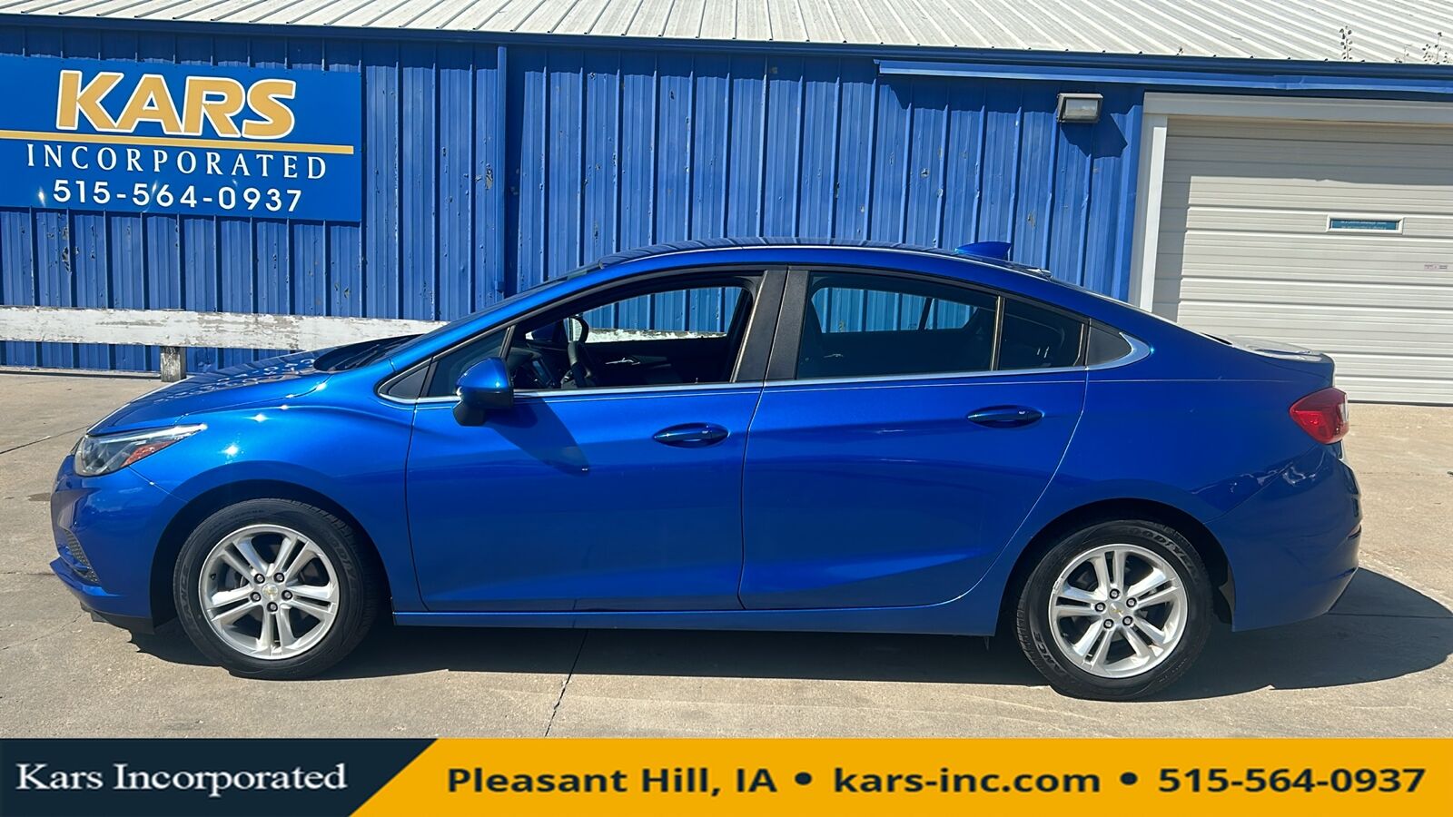 2016 Chevrolet Cruze  - Kars Incorporated