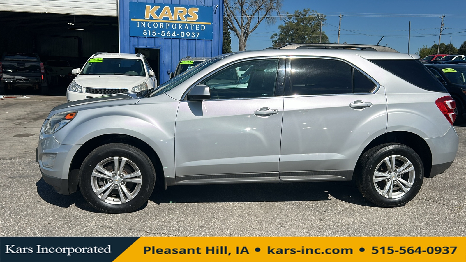 2016 Chevrolet Equinox LT AWD  - G48025P  - Kars Incorporated