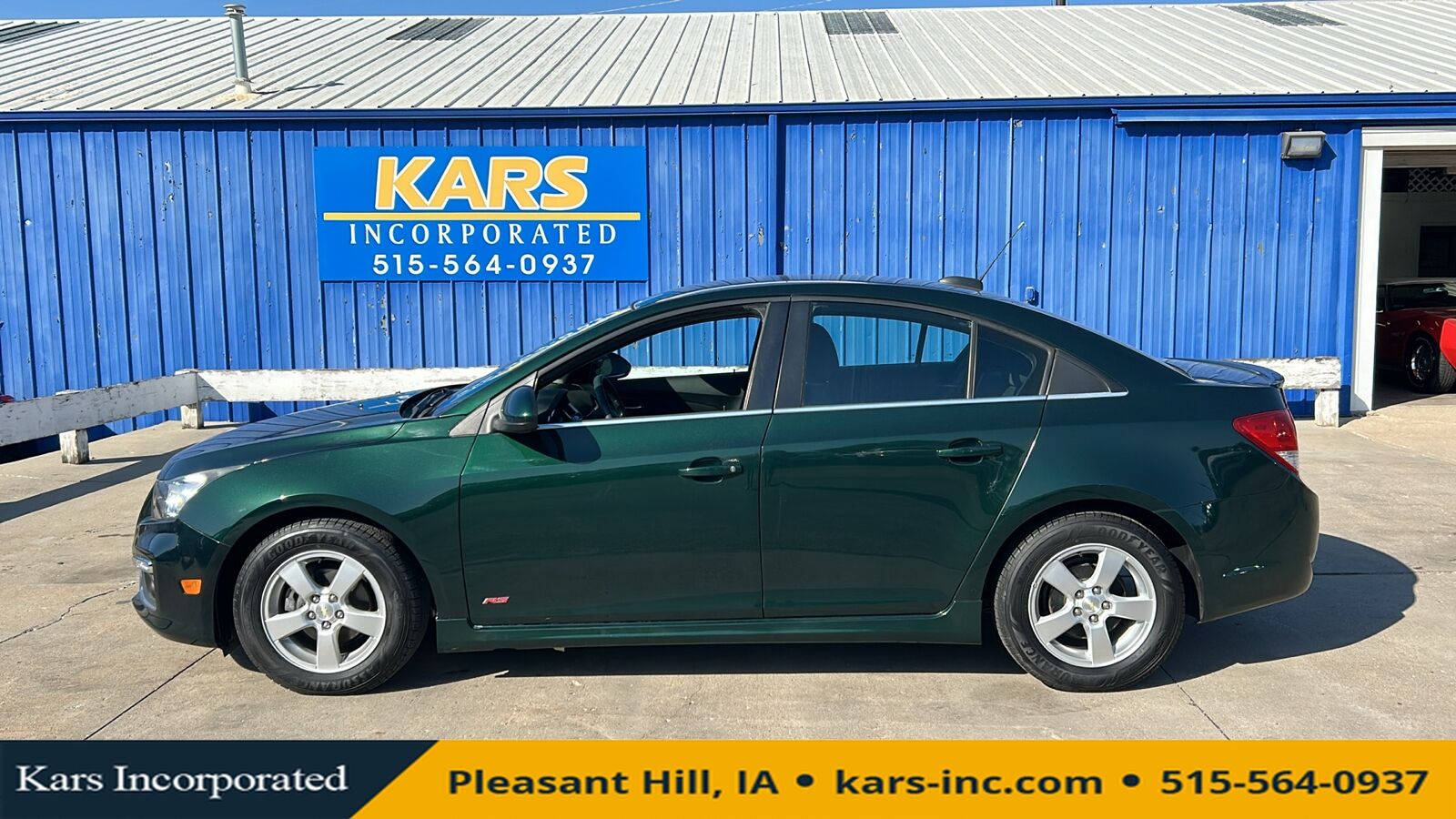 2015 Chevrolet Cruze  - Kars Incorporated