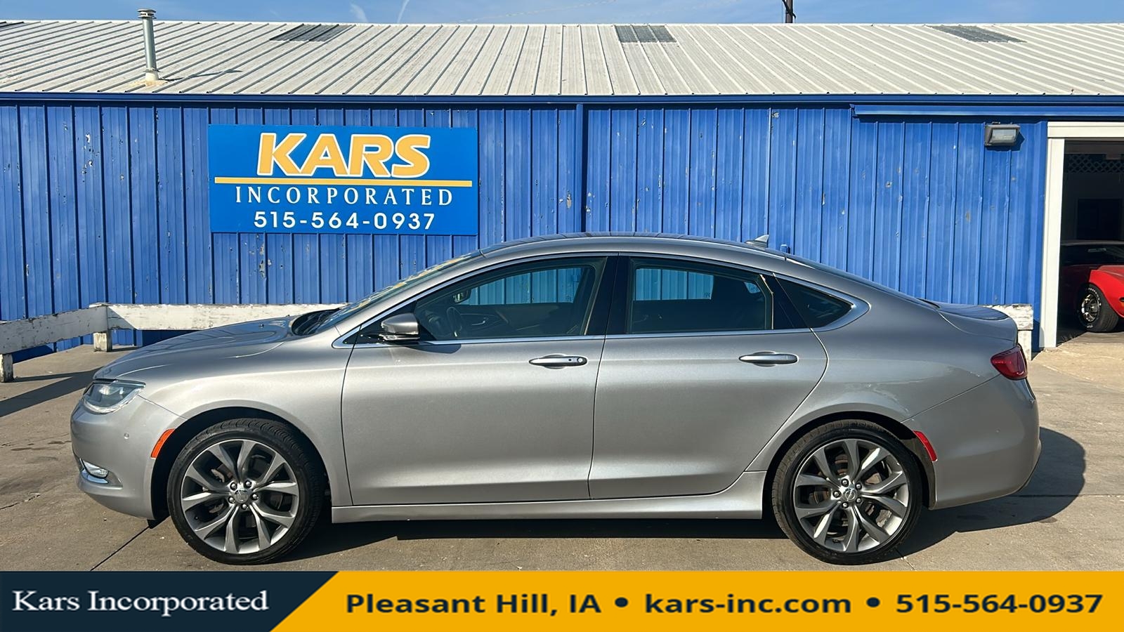 2015 Chrysler 200 C  - F09709P  - Kars Incorporated