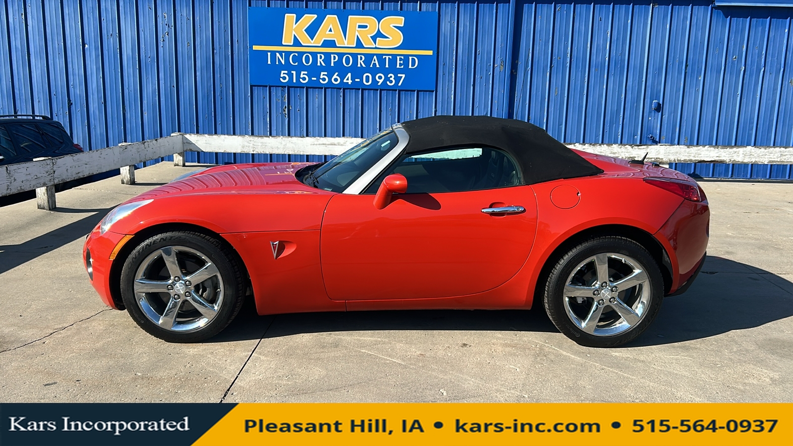 2008 Pontiac Solstice GXP  - 832375P  - Kars Incorporated