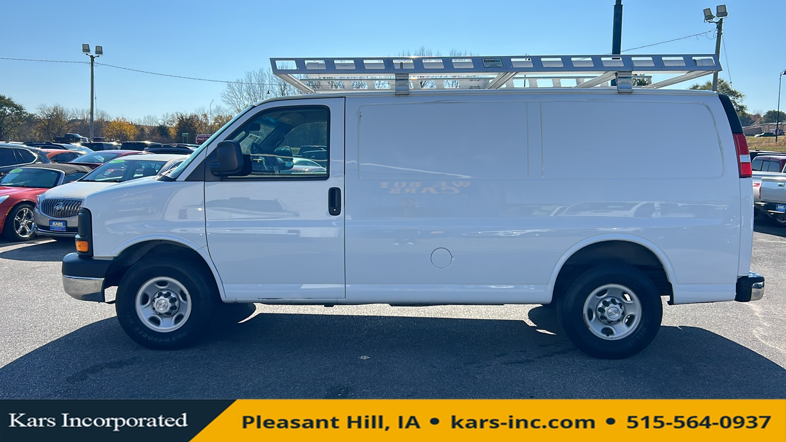 2016 Chevrolet Express Cargo Van  - G38754P  - Kars Incorporated