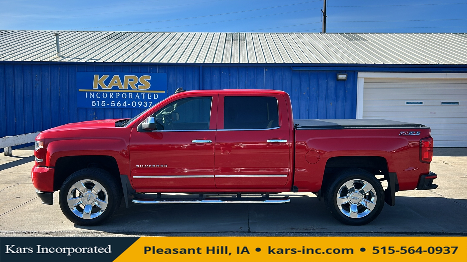 2016 Chevrolet Silverado 1500 LTZ 4WD Crew Cab  - G17449P  - Kars Incorporated