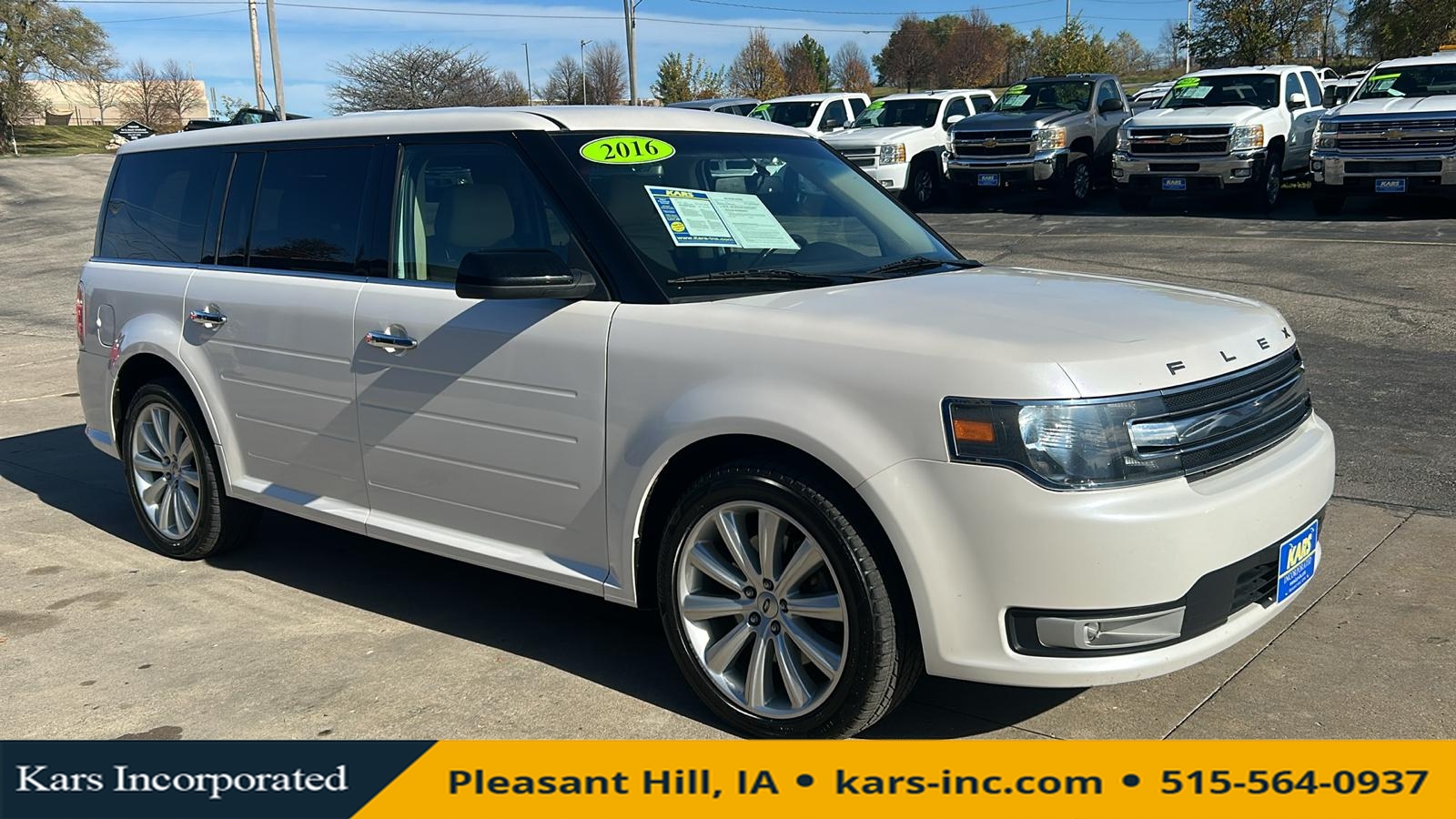 2016 Ford Flex SEL  - G00479P  - Kars Incorporated