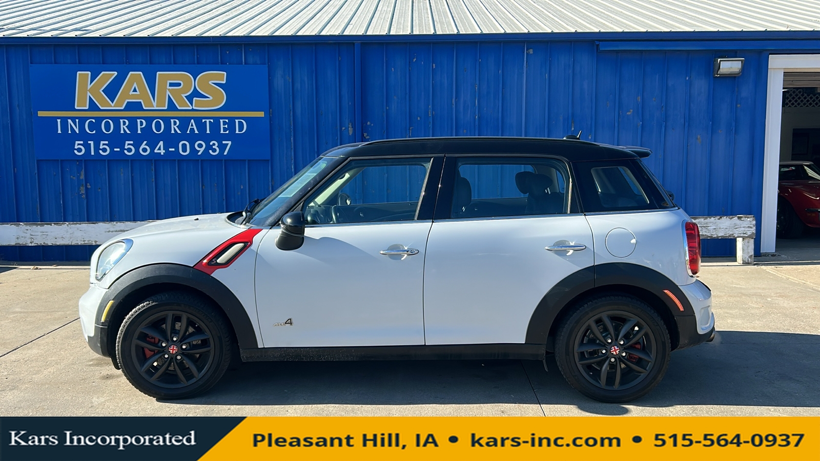 2012 Mini Cooper Countryman S COUNTRYMAN AWD  - C11930P  - Kars Incorporated