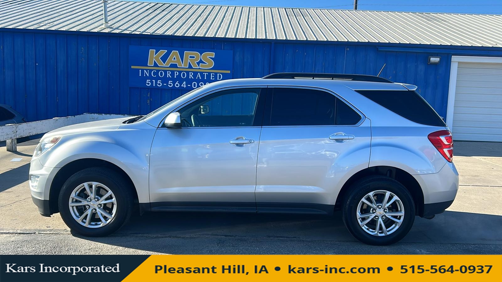 2017 Chevrolet Equinox LT  - H00319P  - Kars Incorporated