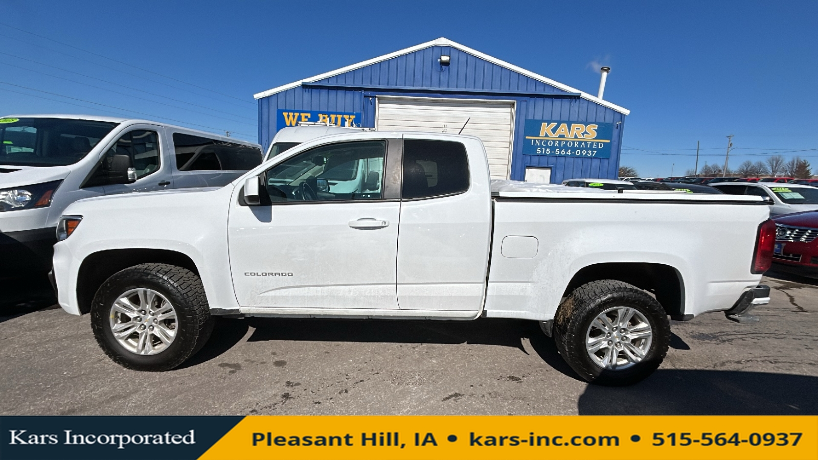 2021 Chevrolet Colorado LT 4WD Extended Cab  - M49875P  - Kars Incorporated