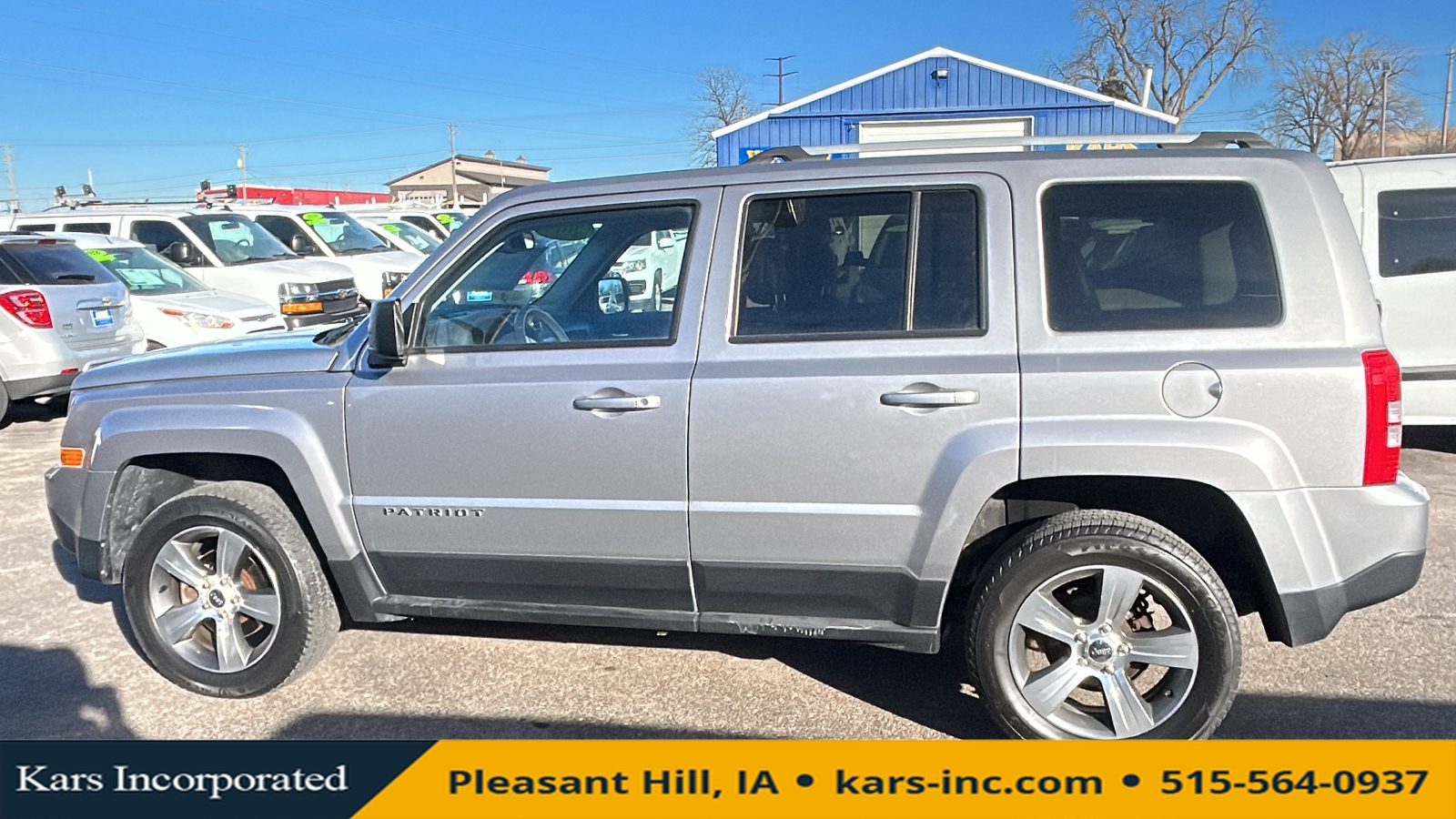 2016 Jeep Patriot LATITUDE 4WD  - G58292P  - Kars Incorporated