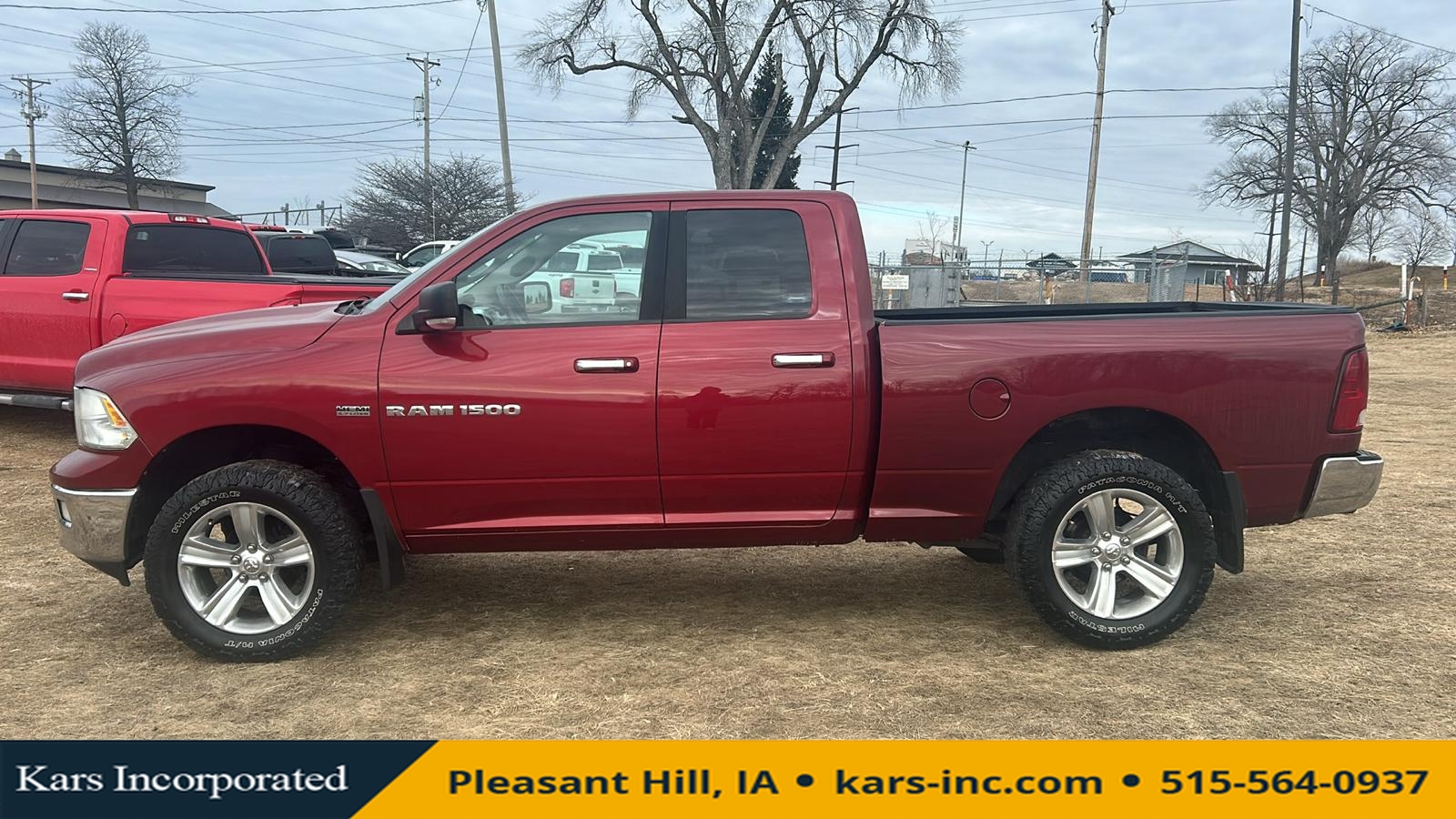 2012 Ram 1500 SLT 4WD Quad Cab  - C23751P  - Kars Incorporated