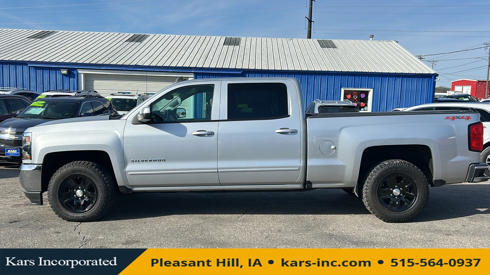 2016 Chevrolet Silverado 1500 LT 4WD Crew Cab  - G18508P  - Kars Incorporated