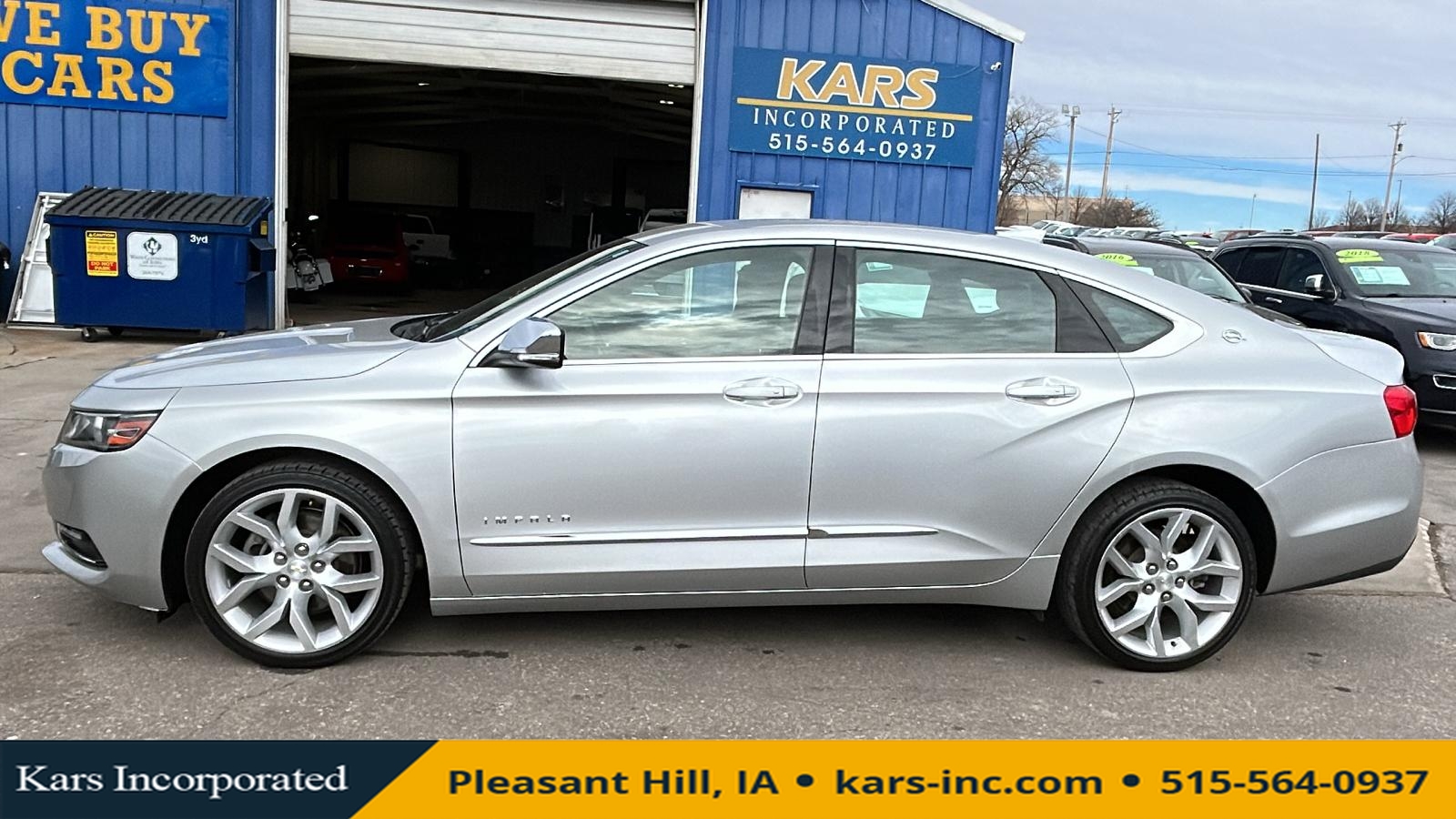 2017 Chevrolet Impala PREMIER  - H39784P  - Kars Incorporated