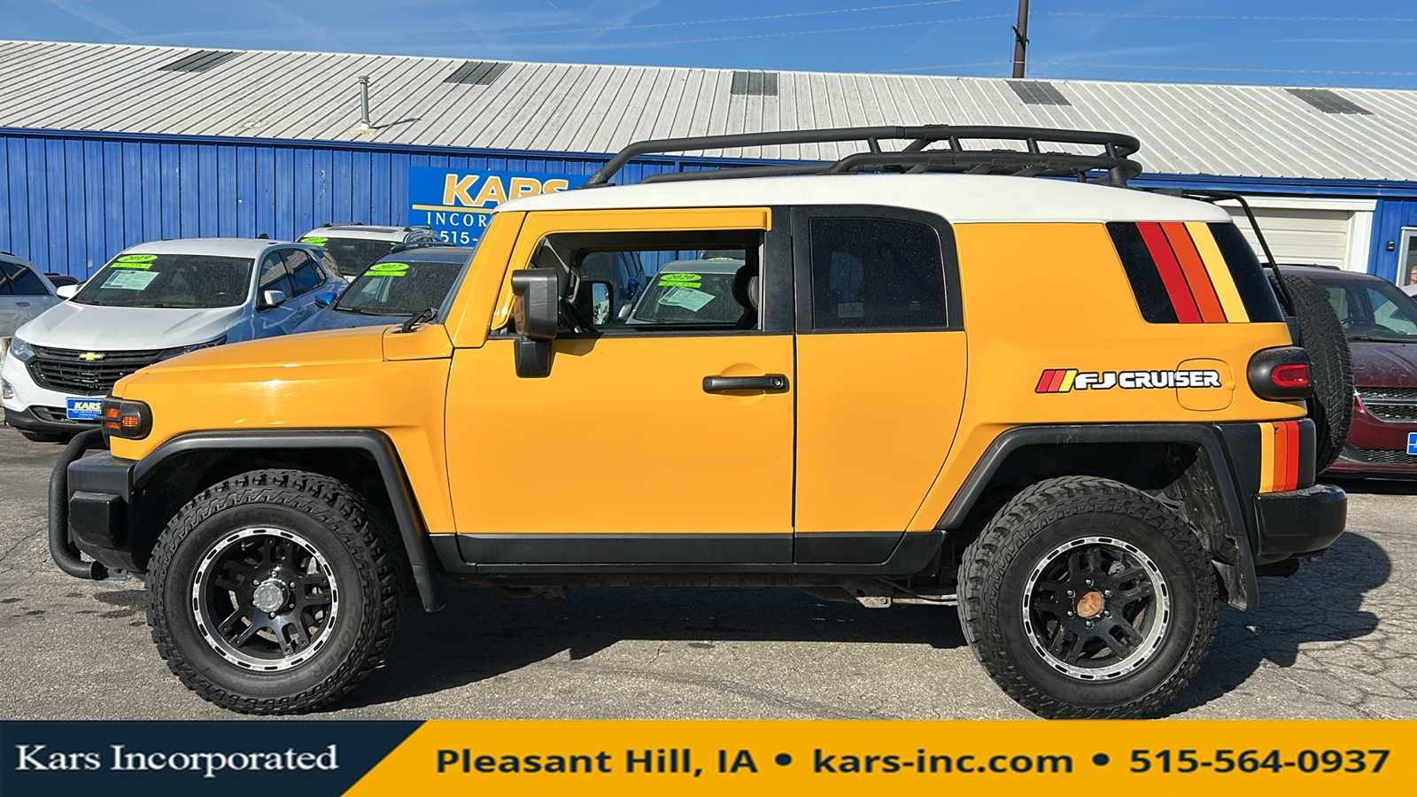 2008 Toyota FJ Cruiser 4WD  - 832580P  - Kars Incorporated