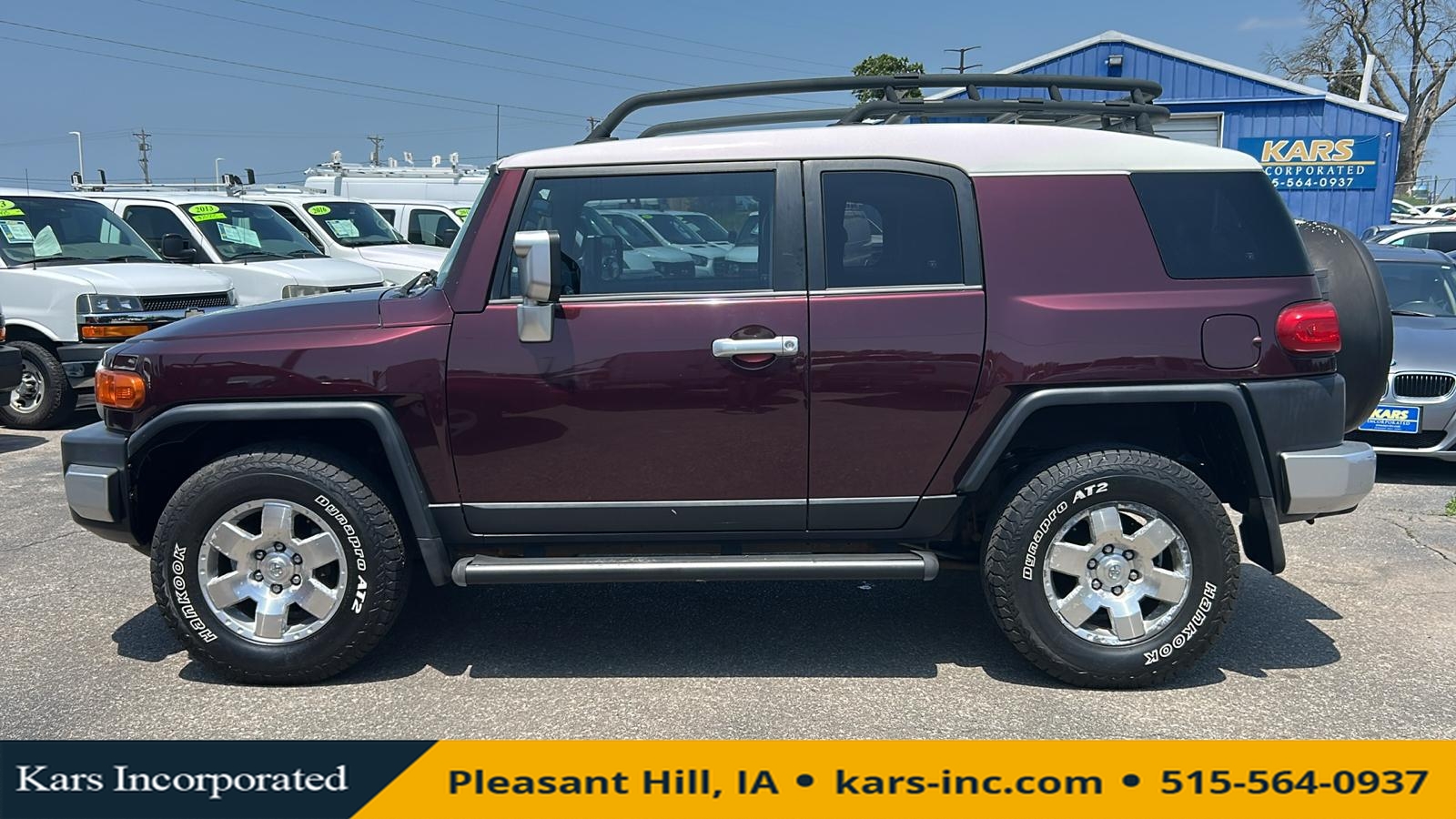 2007 Toyota FJ Cruiser 4WD  - 773518P  - Kars Incorporated