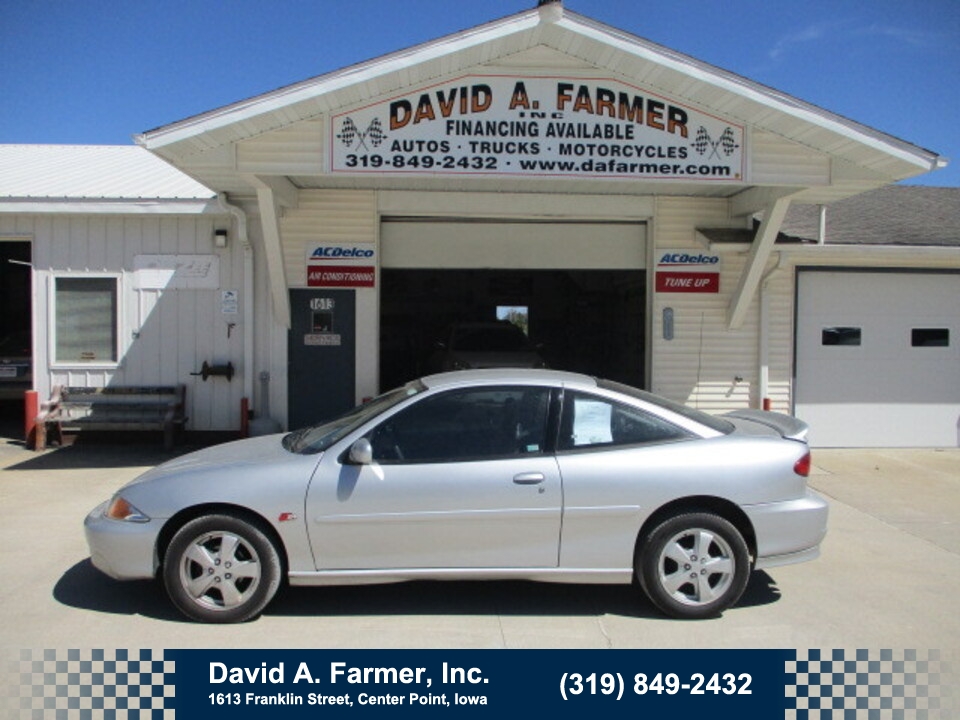 2002 Chevrolet Cavalier Z24 2 Door FWD**1 Owner/Low Miles/65K**  - 5623  - David A. Farmer, Inc.