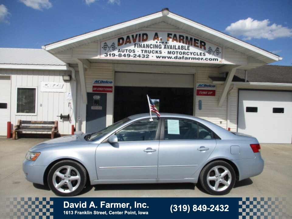 2007 Hyundai Sonata Limited 4 Door**Low Miles/75K**  - 5295  - David A. Farmer, Inc.