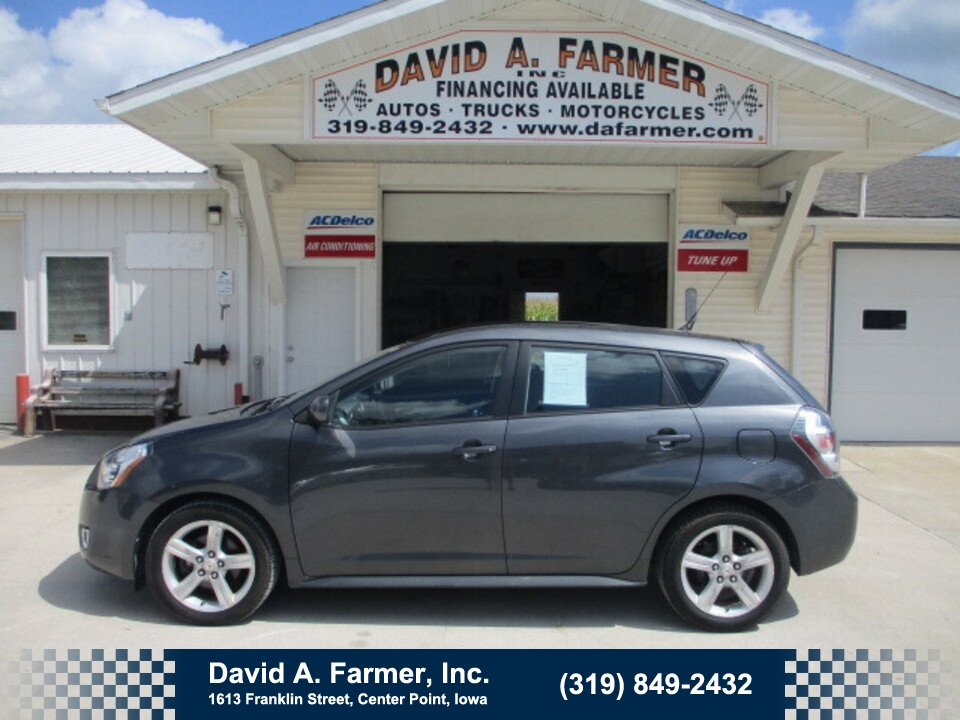 2009 Pontiac Vibe Base 4 Door FWD**1 Owner/Low Miles/116K**  - 5887  - David A. Farmer, Inc.