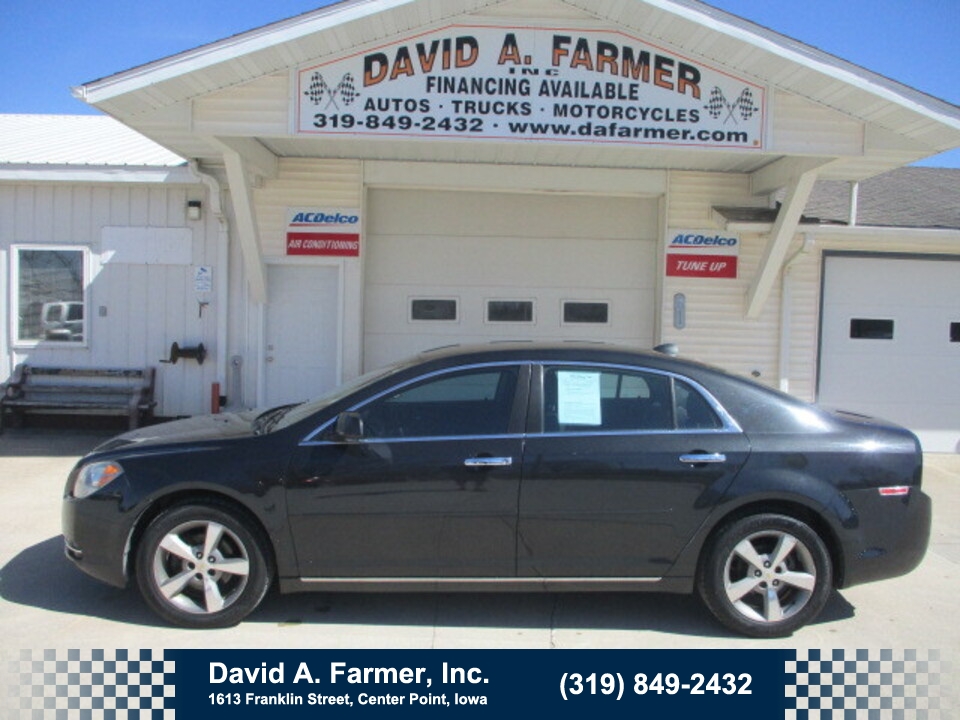 2012 Chevrolet Malibu LT 4 Door FWD**Low Miles/118K**  - 6012  - David A. Farmer, Inc.