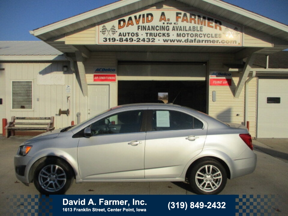 2013 Chevrolet Sonic 2LT 4 Door FWD**Low Miles/88K**  - 5919  - David A. Farmer, Inc.