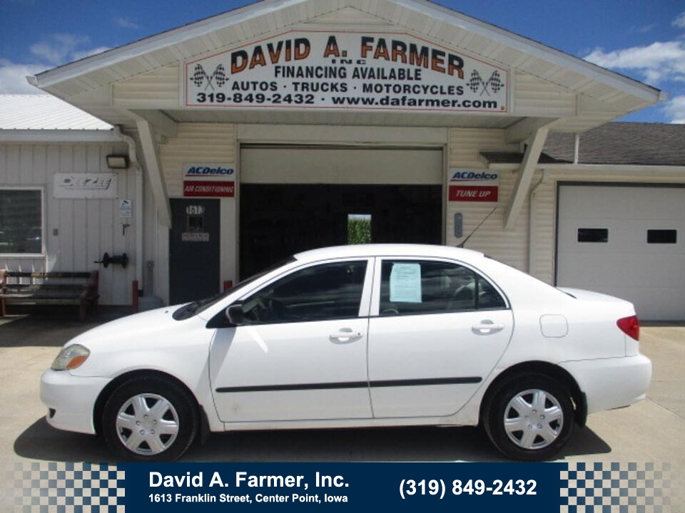 2005 Toyota Corolla LE 4 Door**Low miles/117K**  - 5340  - David A. Farmer, Inc.