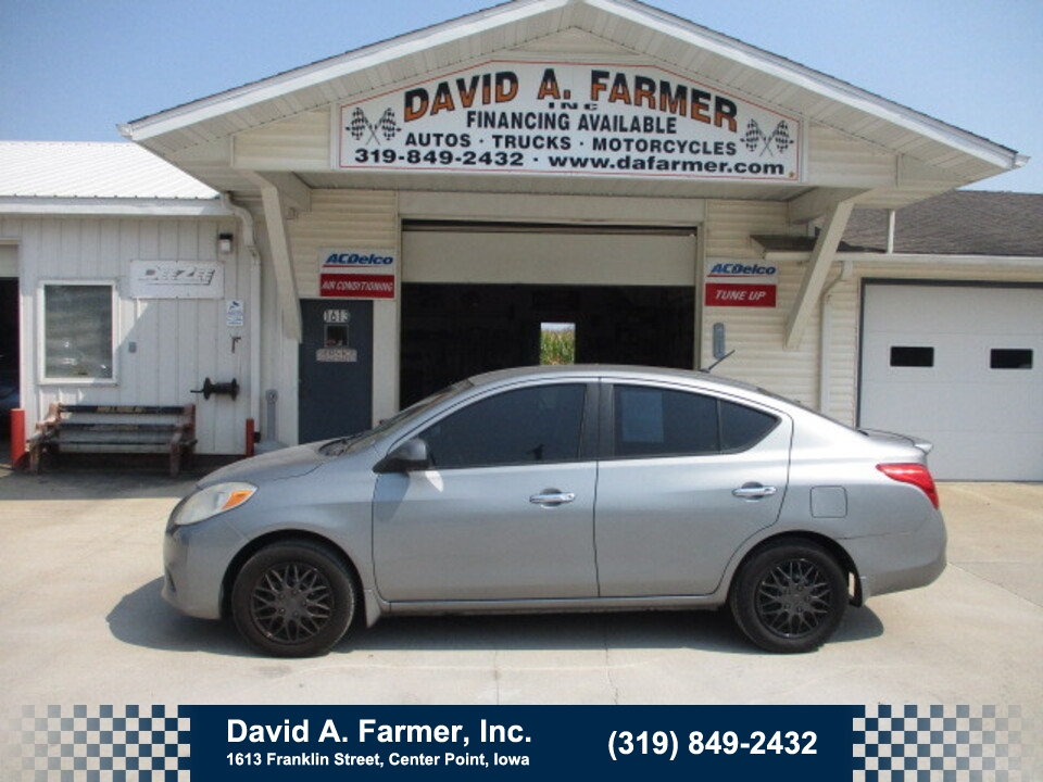 2012 Nissan Versa  - David A. Farmer, Inc.