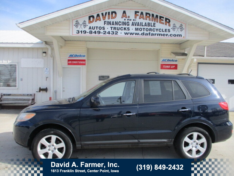 2008 Hyundai Santa Fe Limited 4 Door FWD**Loaded/Low Miles/103K**  - 5977  - David A. Farmer, Inc.