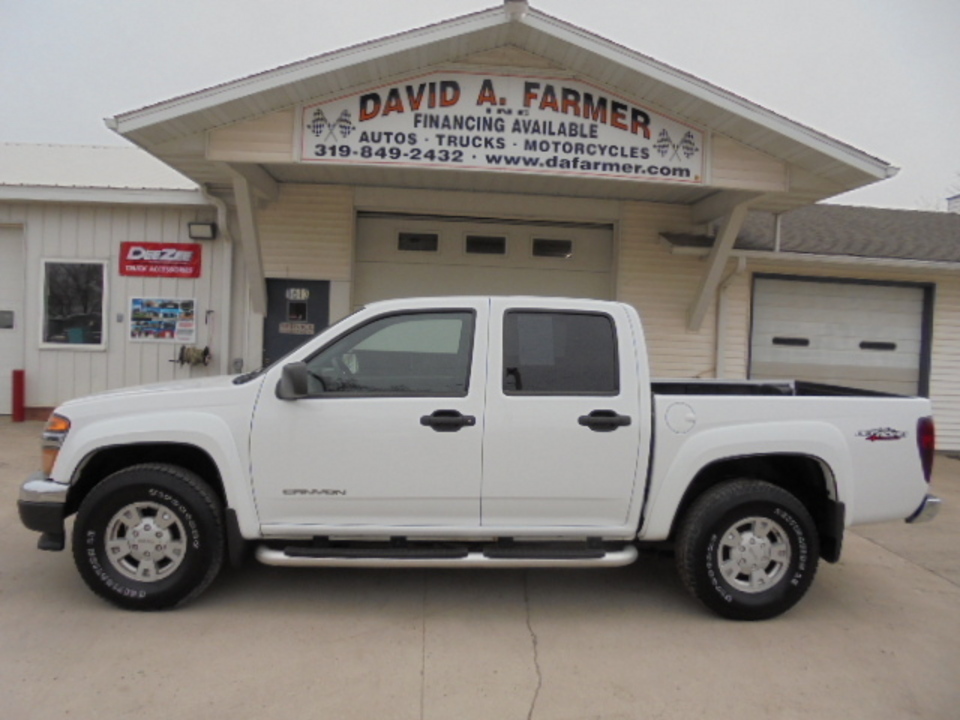 2005 GMC Canyon SLE Z71 OffRoad Crew Cab 4X4**New Tires** - Stock