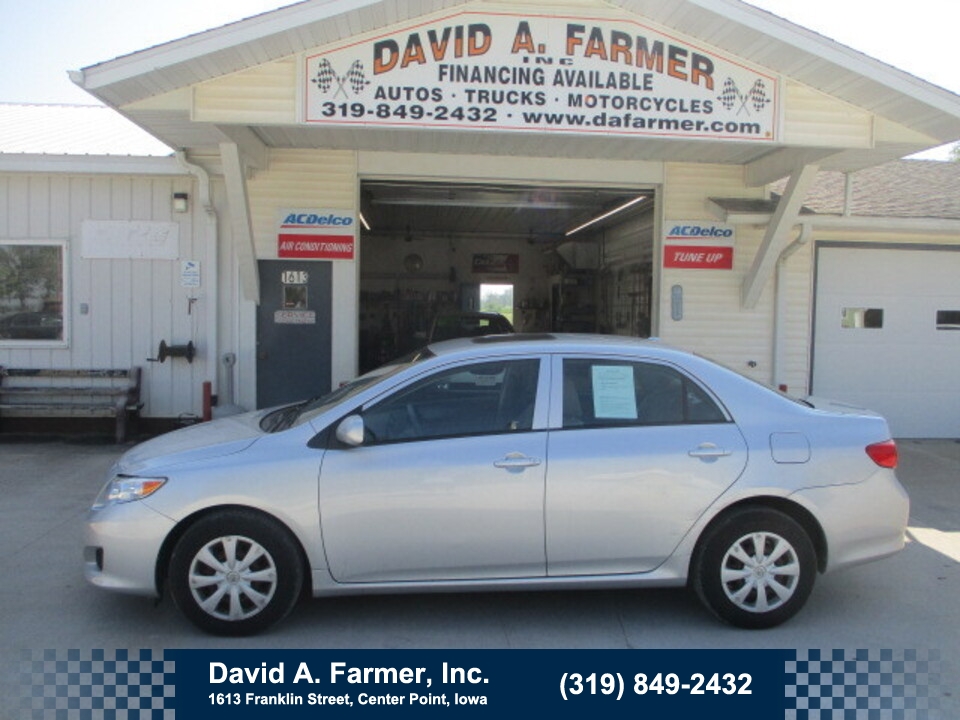 2009 Toyota Corolla LE 4 Door FWD**Low Miles/105K/Sunroof**  - 5817  - David A. Farmer, Inc.